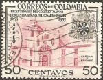 Stamps : America : Colombia :  III centº del colegio mayor de nuestra señora del rosario, bogota