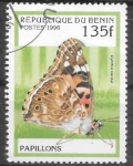 Stamps : Africa : Benin :  mariposas
