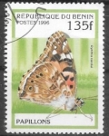 Stamps Benin -  mariposas