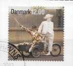 Stamps : Europe : Denmark :  payasos