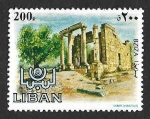 Stamps : Asia : Lebanon :  489 - Templo Romano de Bziza