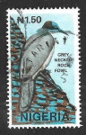 Stamps Nigeria -  573 - Picatartes Cuelligris