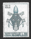 Stamps Vatican City -  368 - Coronación del Papa Pablo VI