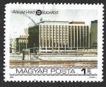 Stamps Hungary -  2863 - Hoteles de Budapest Sobre el Danubio