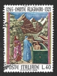 Stamps Italy -  917 - VII Centenario del Nacimiento de Dante Aligheri