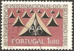Stamps : Europe : Portugal :  18 conferencia internacional de escutismo