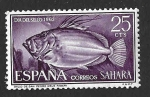Stamps Spain -  139 - Pez de San Pedro (SAHARA ESPAÑOL)