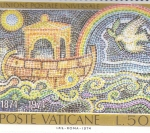 Stamps Vatican City -  centenario U.P.U. (Unión Postal Universal)