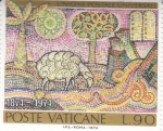 Stamps Vatican City -  centenario U.P.U. (Unión Postal Universal)