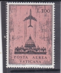 Stamps Vatican City -  San Pedro en el Vaticano: Iglesia símbolo de todo el mundo cristiano