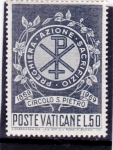 Stamps : Europe : Vatican_City :  centenario Movimiento de San Pedro