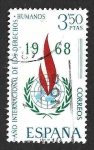 Stamps Spain -  Edif1874 - Año Internacional de los Derechos Humanos