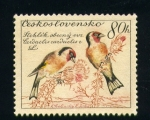 Stamps Europe - Czechoslovakia -  Jilguero
