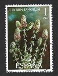 Stamps Spain -  Edif2220 - Teucrium Lanigerum