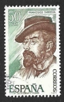 Stamps Spain -  Edif2401 - Francisco Tárrega