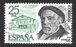 Sellos de Europa - Espa�a -  Edif2458 - Pío Baroja y Nessi