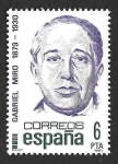 Stamps Spain -  Edif2618 - Gabriel Miró Ferrer