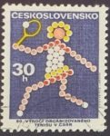 Stamps : Europe : Czechoslovakia :  Tenis