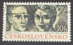 Stamps : Europe : Czechoslovakia :  Oskar Beneš y Václav Procházka