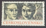Stamps Czechoslovakia -  Oskar Beneš y Václav Procházka