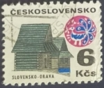 Stamps Czechoslovakia -  Arquitectura tradicional