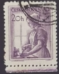 Stamps : Europe : Czechoslovakia :  Enfermera