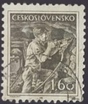 Stamps : Europe : Czechoslovakia :  Minero