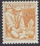 Sellos de Europa - Checoslovaquia -  Pediatra