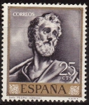 Stamps Spain -  ESPAÑA 1961 1330 Sello Nuevo Domenico Theotocopoulos El Greco San Pedro