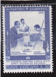 Stamps Vatican City -  Santificación de los mártires de Uganda