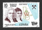 Stamps Spain -  Edif2715 - Bicentenario del Descubrimiento del Wolframio