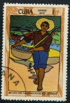 Stamps : America : Cuba :  Aniv. Nacimiento Ho Chi Min