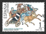 Stamps Spain -  Edif2768 - JJOO Los Ángeles, Estados Unidos