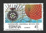 Sellos de Europa - Espa�a -  Edif2940 - Exposición Universal de Sevilla´92