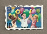Stamps North Korea -  Día Internacional del Niño