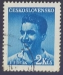 Stamps Czechoslovakia -  Julius Fu?ík
