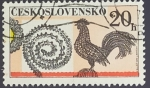 Stamps : Europe : Czechoslovakia :  Artesania de alambre