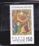 Stamps Vatican City -  PINTURA-SAN ESTANISLAO