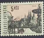 Stamps Czechoslovakia -  Prague