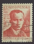Stamps Czechoslovakia -   Eduard Urx