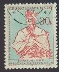 Stamps Czechoslovakia -  Juraj Jánošík