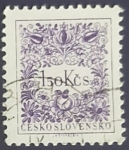 Stamps Czechoslovakia -  Numeral