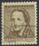 Stamps Czechoslovakia -  Božena N?mcová (1820-1862)
