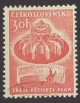 Stamps Czechoslovakia -  Turbo generador