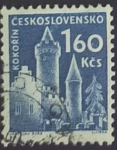 Stamps Czechoslovakia -  Castillo Koko?ín
