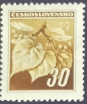 Stamps : Europe : Czechoslovakia :  Hojas
