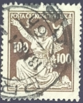 Stamps Czechoslovakia -  Alegoria 