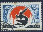 Stamps Russia -  Congreso de Microbiologia