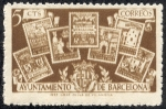 Stamps Spain -  Ayuntamiento de Barcelona