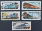 Stamps Russia -  Locomotoras sovieticas
